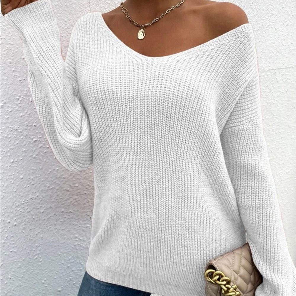 White sweater